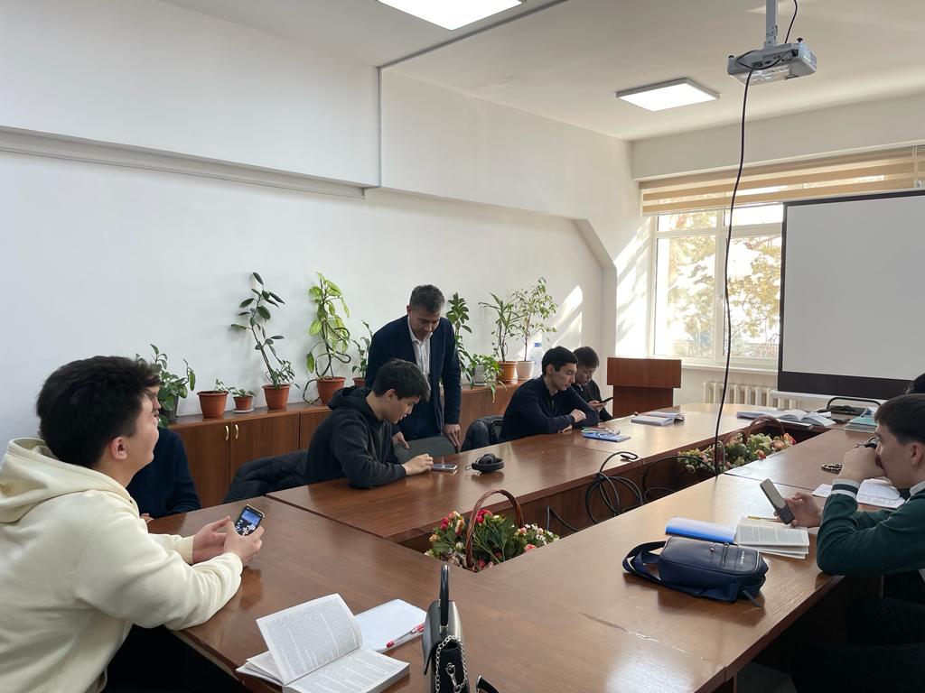 On February 22, 2024, a meeting was held at the Department of Civil Law and Civil Procedure, Labor Law within the framework of the “quality education” of the UN SDG No. 4.